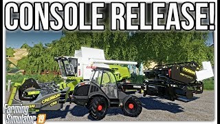 NEW MODS FS19 Foldable Header Out For Consoles  Old Farm Last Update [upl. by Akinahs]