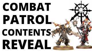 New Chaos Space Marines Combat Patrol CONTENTS REVEAL  Is the Chaos Marine Box Better or Worse [upl. by Sonni268]