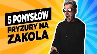 Fryzury na zakola  5 pomysłów na fryzury dla mężczyzn z zakolami shorts [upl. by Airbmak331]