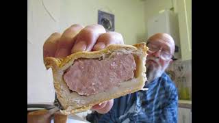 Award Winning Pork Pie V a Melton Mowbray pie  Food Review [upl. by Ettenowtna232]