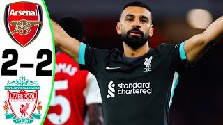 Arsenal vs Liverpool 22  All Goals and Highlights  2024 [upl. by Llenyar586]