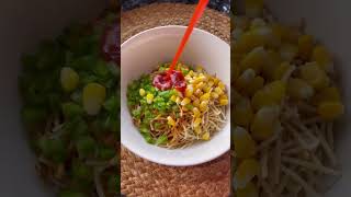 street food chili mili bhel recipe 🤤 [upl. by Lotty]