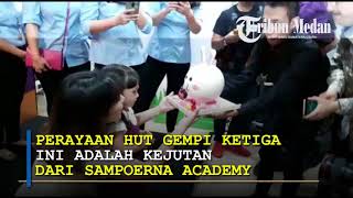 Gempi Anak dari Gisella dan Gading Rayakan Ulang Tahun di Medan [upl. by Acirne]