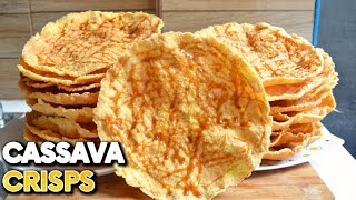 GAWIN ITO SA CASSAVA SOBRANG CRUNCHY  SALBARO or CASSAVA CRISPS  Precy Meteor [upl. by Kloman]