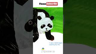 Panda Bear Panda Bear What Do You See  Animated Read Aloud Book nighttimestory readaloud kid [upl. by Ralyt]