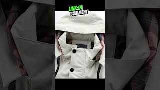 Mens Softshell Jacket Multi Pocket Hooded Coat temu [upl. by Eilis]