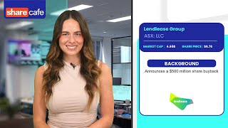 Stocks of the Hour Lendlease APA Group Altech Batteries [upl. by Aray]