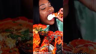 🦐🦀🍤Delicious Seafood Mukbang Creamy and Spicy  MUKBANG COMPILATION  BIG BITES 😋🔥🌶️ asmr mukbang [upl. by Nahgem]