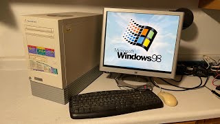 Vintage 90s Packard Bell Desktop A940TWR [upl. by Ahsha]