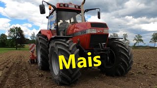 Maxxum sät Mais Case IH John Deere [upl. by Asilrac]