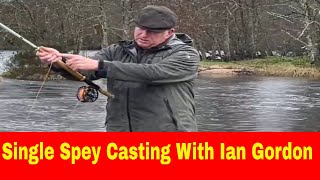 Single Spey Casting Ian Gordon Style [upl. by Dleifxam]