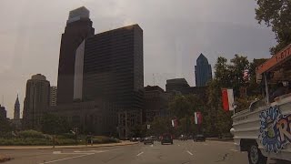 Driving Around Philadelphia PA TimeLapse [upl. by Darraj]