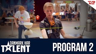 Kristian Scharling  Danmark Har Talent  Program 2 [upl. by Bigler640]