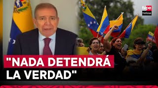 Venezuela Edmundo González rechaza fallo de tribunal que da por ganador a Nicolás Maduro [upl. by Okramed715]