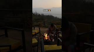 Bonfire Nights at Apple Retreat appleretreatresort travel bonfire bonfirenight camping kufri [upl. by Kifar652]