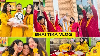 Bhai Tika Vlog I Tihar I lifewithsanubabu Vlog bhaitika [upl. by Imogen]