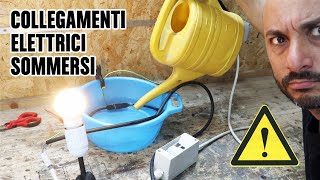 Cosa si usa per i collegamenti elettrici in immersione [upl. by Kovacev795]