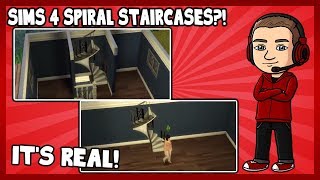 Sims 4  Spiral Staircases [upl. by Hsara]