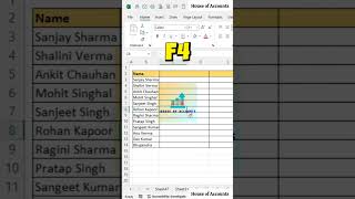 How to Insert Columns using shortcuts in Excel [upl. by Trelu]