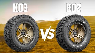 BFGoodrich KO2 vs KO3 AllTerrain Tires Unraveling the OffRoad Conundrum [upl. by Daahsar]