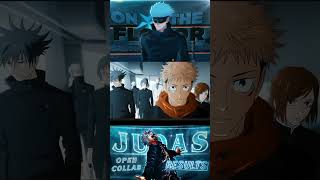 JUJUTSU KAISEN DANCE ON THE FLOOR 4K 60 FPS EDIT TRYING FOR 400K SUBSshorts [upl. by Vedis127]