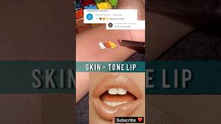 The Ultimate Skin  Tone Lipstick for a Natural Look  colormixing lipstickhacks shortsfeed [upl. by Hakceber]