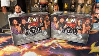 AEW Metal Universe Upper Deck Sky Box Blaster Box Opening Still Hunting for Autos [upl. by Minardi]