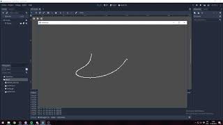 Godot Verlet integration rope with array example [upl. by Ahcarb]