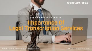 Understanding Legal Transcription  Benefits Of Legal Transcriptionist  What Legal Transcription [upl. by Dleifrag243]