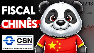 CSNA3 PACOTE FISCAL NA CHINA FAZ CSN DECOLAR VIRADA É CONSISTENTE [upl. by Nallak117]