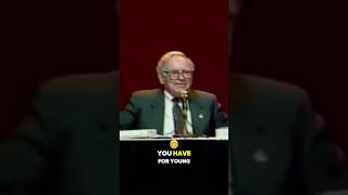 Warren Buffets Advice For The Younger Generation buffett stocks warrenbuffett investing [upl. by Berkman]