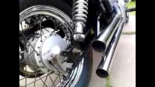 Suzuki Intruder VL 125 Straight Pipes [upl. by Adniram]