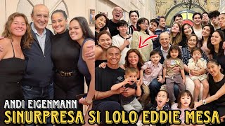 ANDI EIGENMANN SINURPRESA ANG KANYANG LOLO EDDIE MESA SA KANYANG 85TH BIRTHDAY🥳 EIGENGIRLS REUNITED [upl. by Hamehseer]