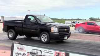 Lysholm Silverado 11 Second Quarter Mile [upl. by Nomzaj]