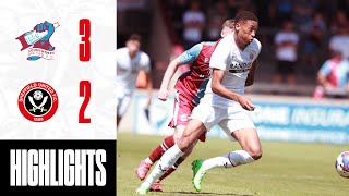 Scunthorpe United 32 Sheffield United  PreSeason highlights [upl. by Eastman]