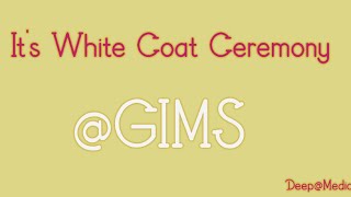 WHITE COAT CEREMONY OF GADAG INST OF MEDICAL SCIENCES mbbsgimsgadag [upl. by Catlee]