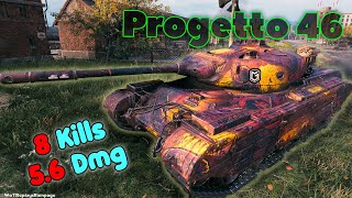 Progetto M35 mod 46  8 Frags 56K Damage Master by player EasyOficjalnie [upl. by Andromache]