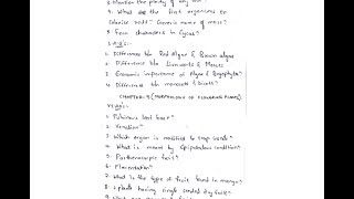 Inter 1st year botany important questions and previous question papers  By Phanindra guptha [upl. by Naz]