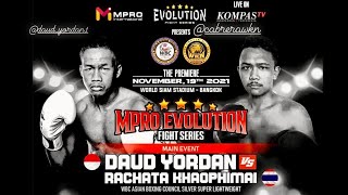 Official Video Daud Yordan VS Rachata Khaophimai [upl. by Nyssa]