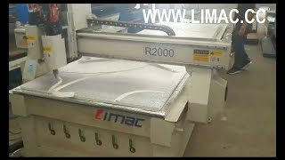 LIMAC Maquina cnc para for DUCTOS EN POLIISOCIANURATO PREAISLADO [upl. by Leelahk]