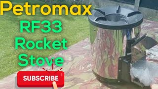 Petromax RF33 Rocket Stove unboxing [upl. by Chak]