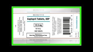 Captopril Capoten [upl. by Eelime]