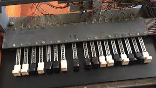 9 Hammond organ L100 drawbars 9 of 11 [upl. by Aciretehs106]