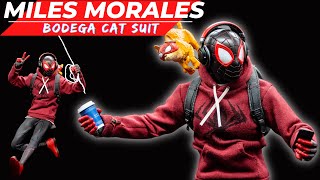 Hot Toys Miles Morales BODEGA CAT SUIT  16 Scale Figure Showcase [upl. by Christianson]