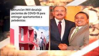 Danilo saca enfermos de Covid para repartir apartamentos antes de irse  El Jarabe Seg1 110820 [upl. by Gnilyarg]