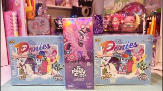 【ASMR】My Little Pony Collection card blind box unboxing unboxingmylittlepony blindboxASMRMLP [upl. by Gottfried869]