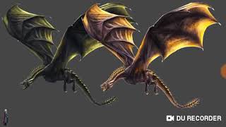 Comparison of size of Dragon in Games Of Thrones [upl. by Licna]