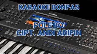 karaoke polebo Mamuju Cipt A Arifin A dipopulerkan Achank AS [upl. by Avron]