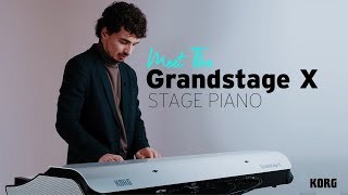 Meet the KORG Grandstage X [upl. by Ellesig]