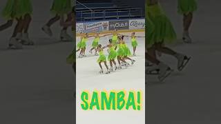 202223 REPLAY  SAMBA Ice Attraction muodostelmaluistelu synchronizedskating [upl. by Eskill4]